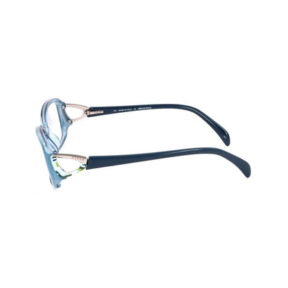 Emilio Pucci Blue Plastic Frames by Emilio Pucci
