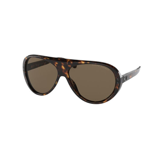 Lunettes de soleil en acétate marron Ralph Lauren