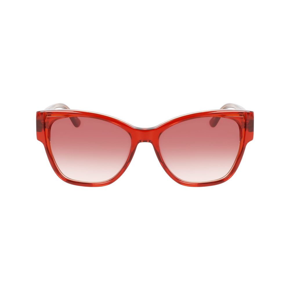 Karl Lagerfeld Orange Acetate Sunglasses by Karl Lagerfeld