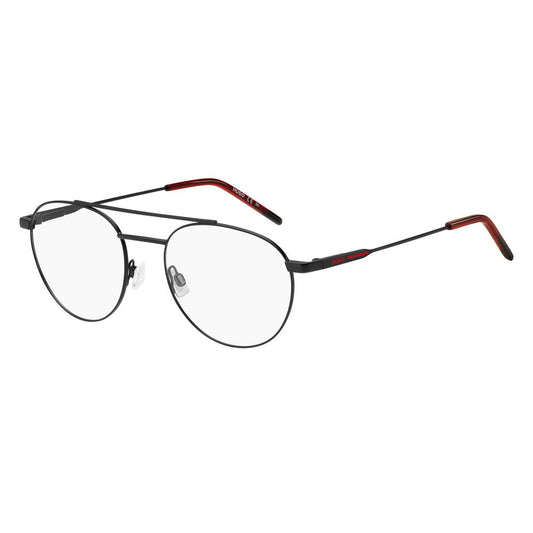 Montures en métal noir Hugo Boss