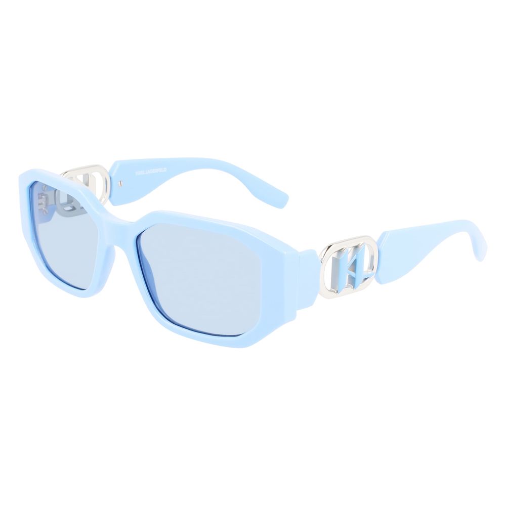 Karl Lagerfeld Blue Injected Sunglasses by Karl Lagerfeld