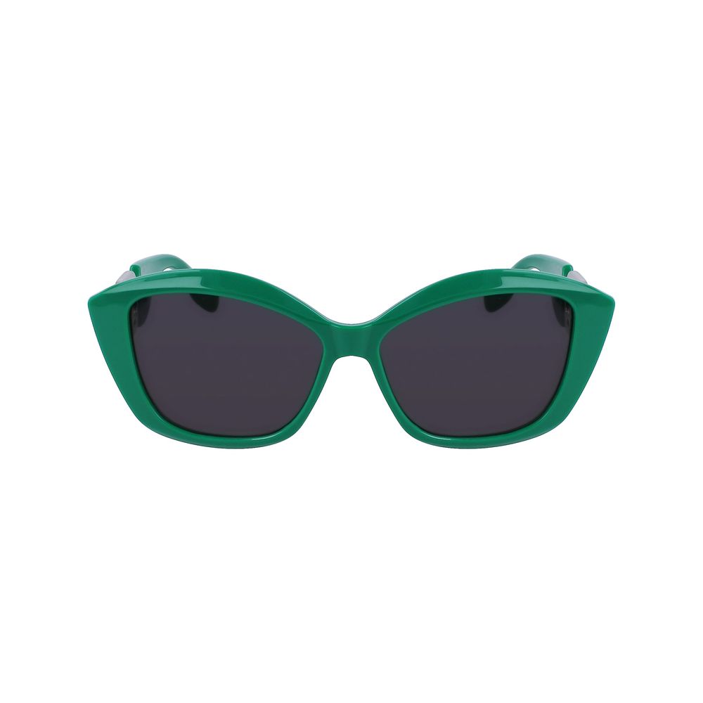 Karl Lagerfeld Green Injected Sunglasses by Karl Lagerfeld