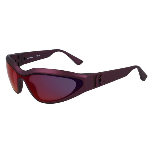 Lunettes de soleil injectées rouges Karl Lagerfeld