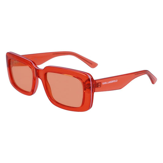 Lunettes de soleil injectées orange Karl Lagerfeld