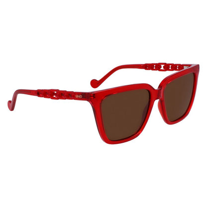 Liu Jo Red Injected Sunglasses by Liu Jo