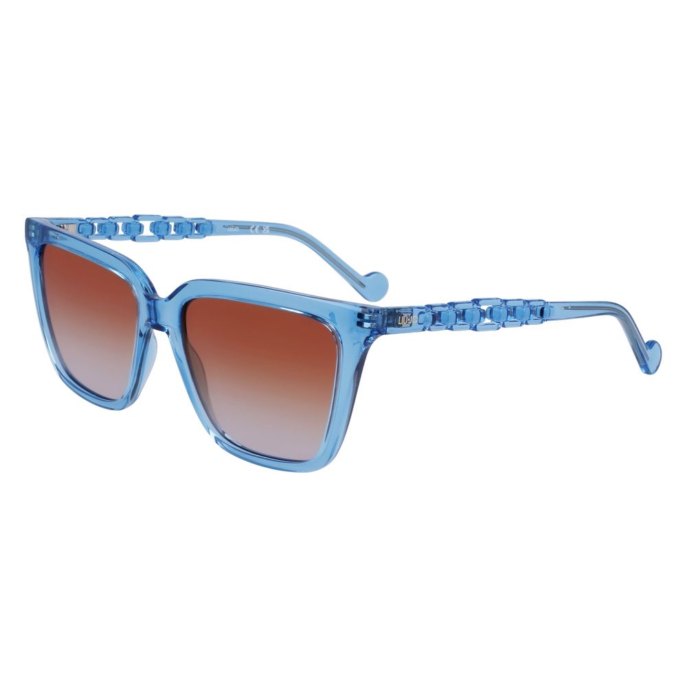 Liu Jo Blue Injected Sunglasses by Liu Jo