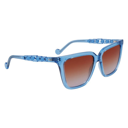 Liu Jo Blue Injected Sunglasses by Liu Jo