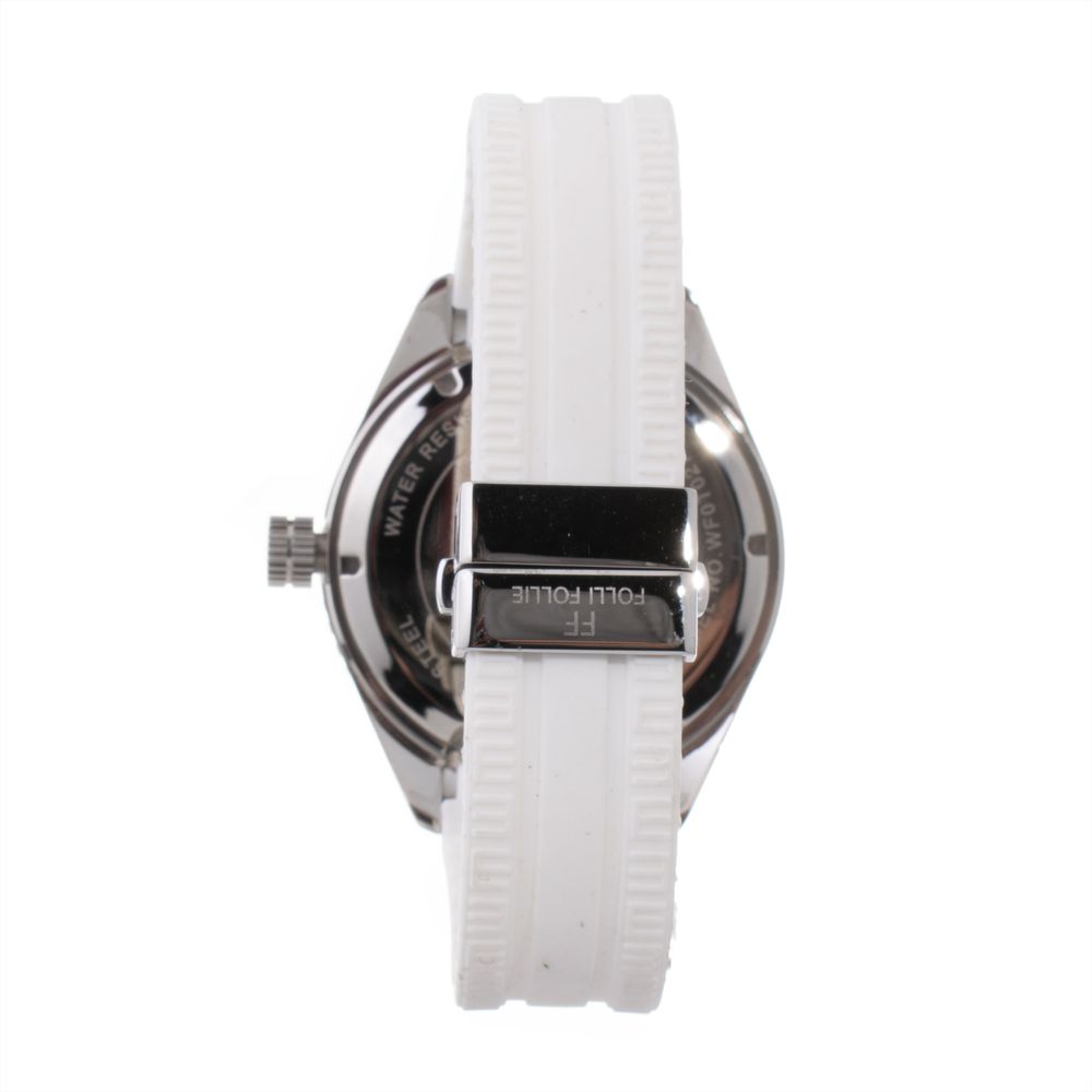Montre Folli Follie en silicone blanc