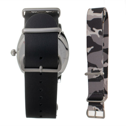 Montre Folli Follie en cuir noir