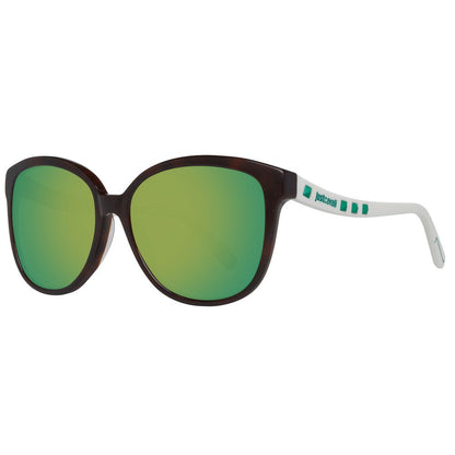 Just Cavalli Brown Plastic Sunglasses by Just Cavalli