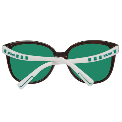 Just Cavalli Brown Plastic Sunglasses by Just Cavalli