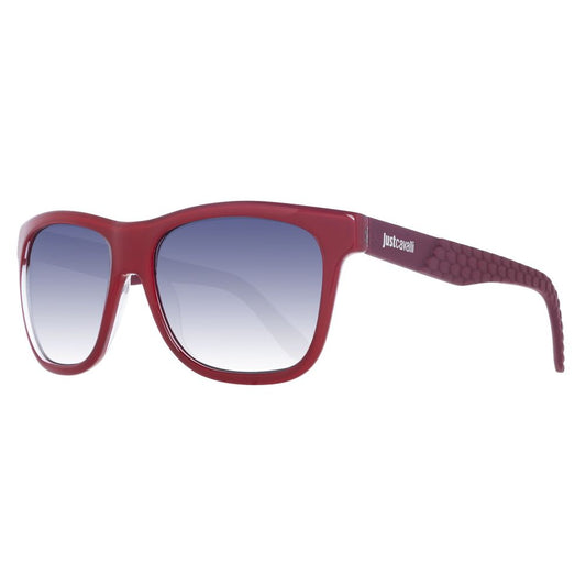 Lunettes de soleil en plastique rouge Just Cavalli