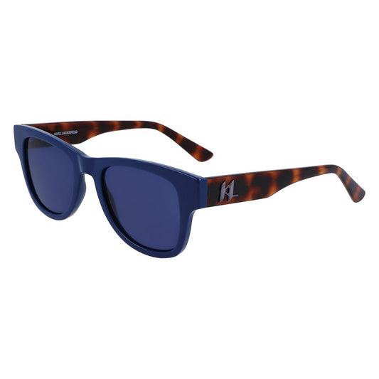 Lunettes de soleil bleues injectées Karl Lagerfeld