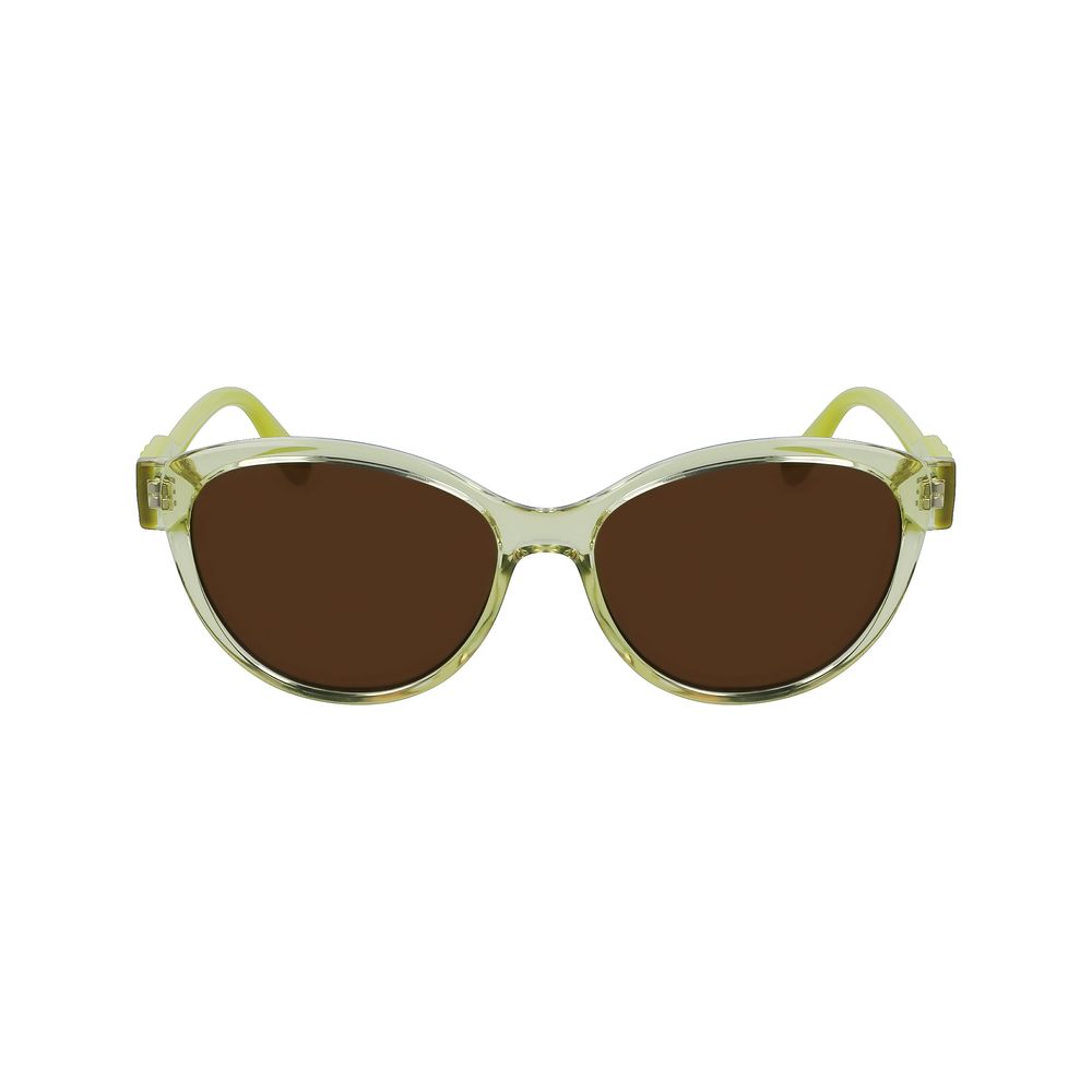 Karl Lagerfeld Yellow Injected Sunglasses by Karl Lagerfeld
