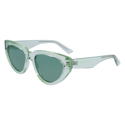Karl Lagerfeld Green Injected Sunglasses by Karl Lagerfeld