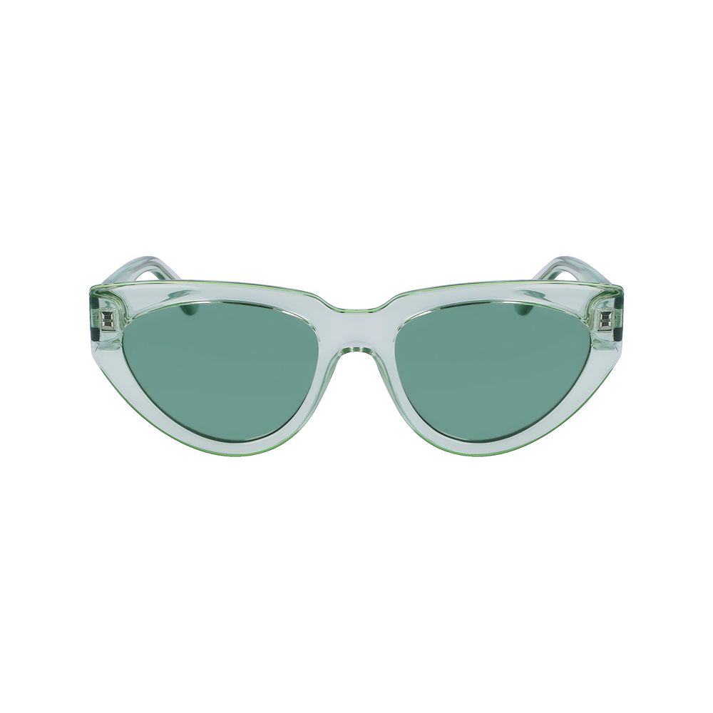 Karl Lagerfeld Green Injected Sunglasses by Karl Lagerfeld