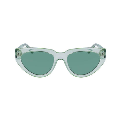Karl Lagerfeld Green Injected Sunglasses by Karl Lagerfeld