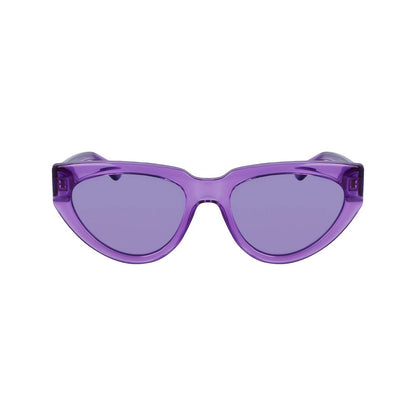 Karl Lagerfeld Purple Injected Sunglasses by Karl Lagerfeld