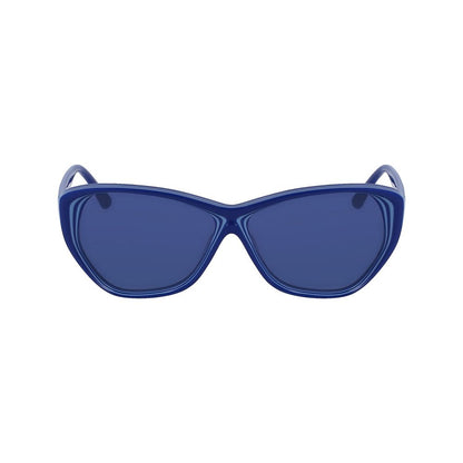 Karl Lagerfeld Blue Acetate Sunglasses by Karl Lagerfeld