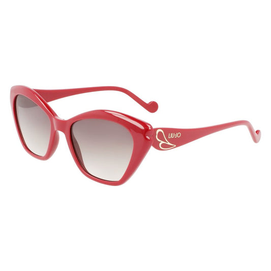 Liu Jo Red Injected Sunglasses by Liu Jo