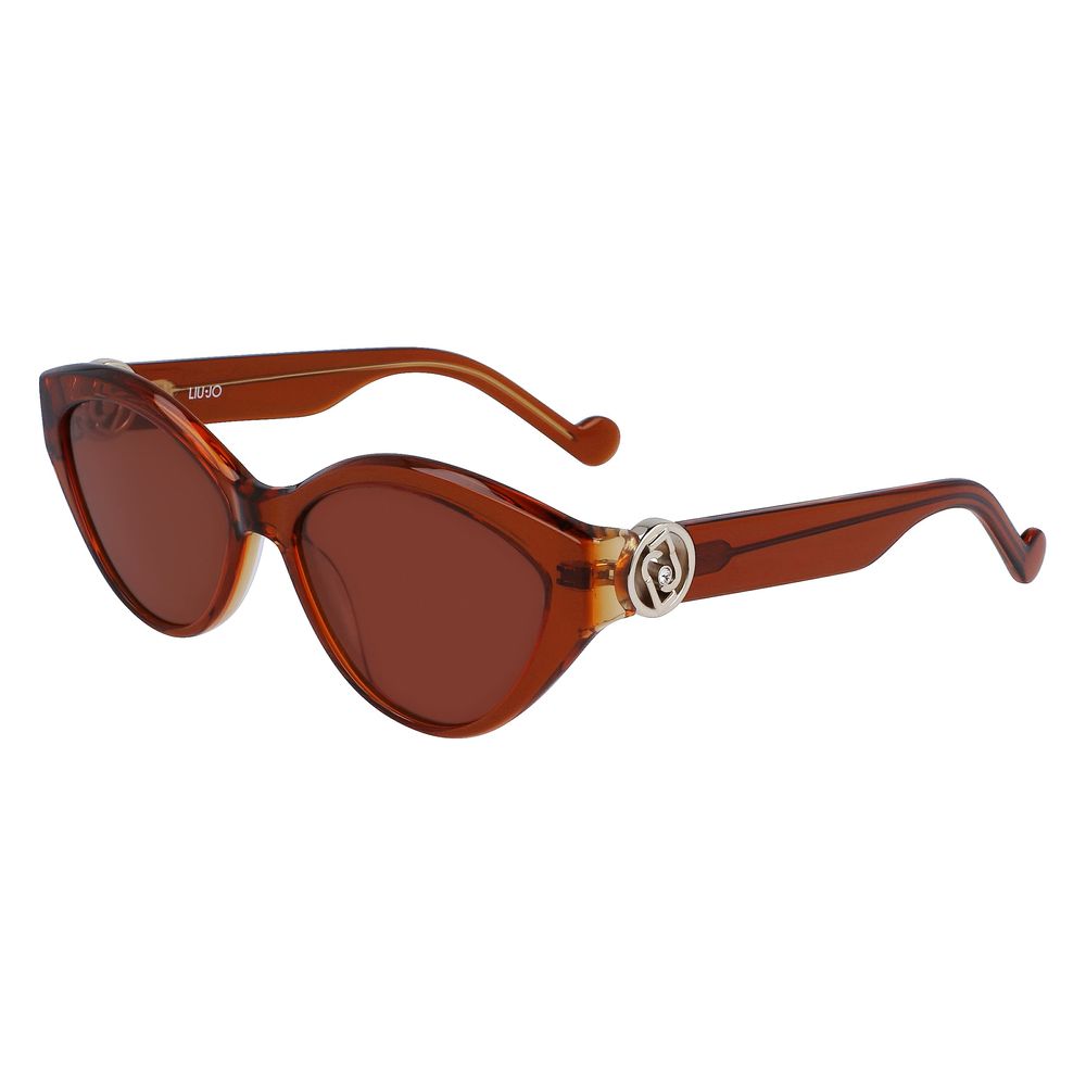 Liu Jo Brown Acetate Sunglasses by Liu Jo