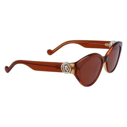 Liu Jo Brown Acetate Sunglasses by Liu Jo