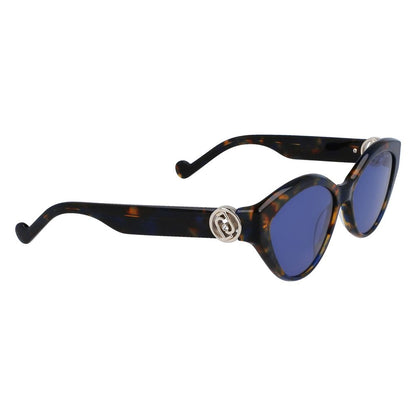 Liu Jo Blue Acetate Sunglasses by Liu Jo