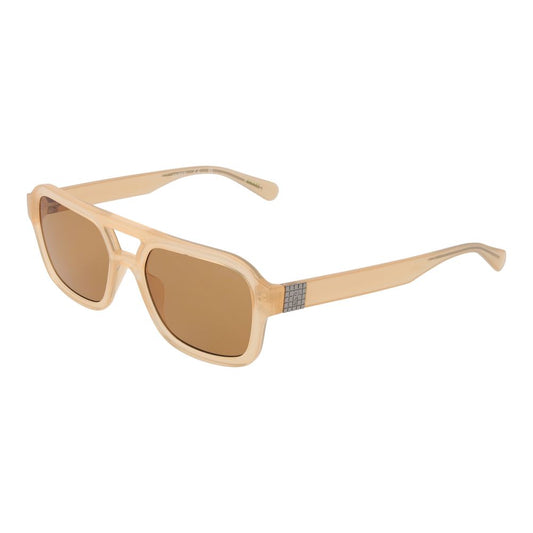 Lunettes de soleil unisexes beiges Guess