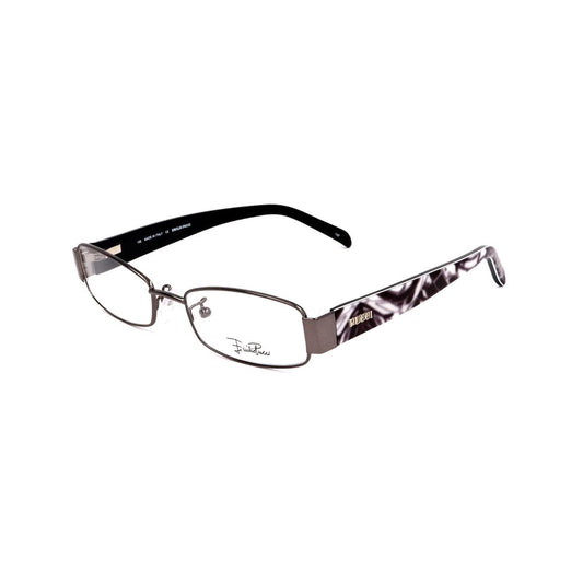 Emilio Pucci Gray Metal Frames by Emilio Pucci