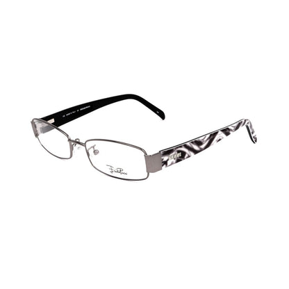 Emilio Pucci Gray Metal Frames by Emilio Pucci