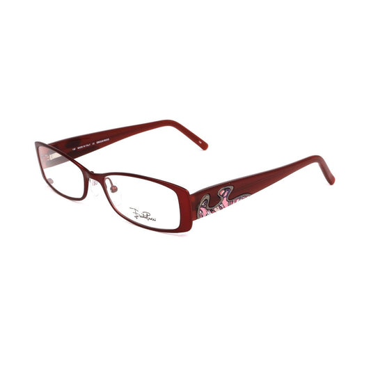 Emilio Pucci Red Metal Frames by Emilio Pucci