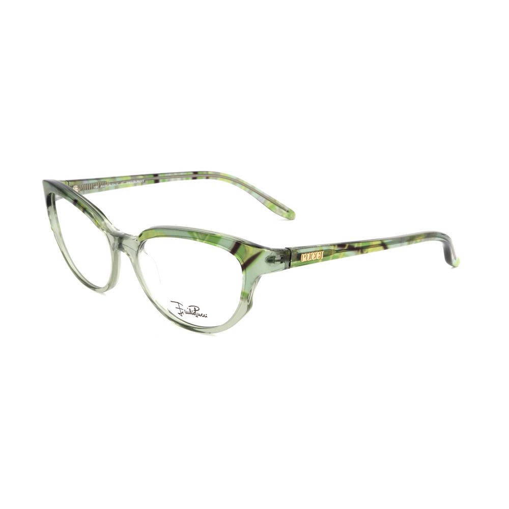 Emilio Pucci Green Plastic Frames by Emilio Pucci