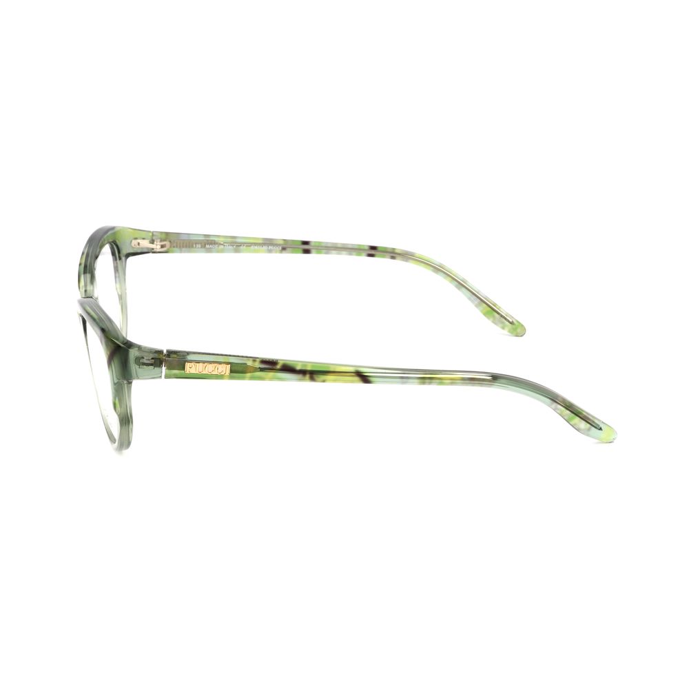 Emilio Pucci Green Plastic Frames by Emilio Pucci