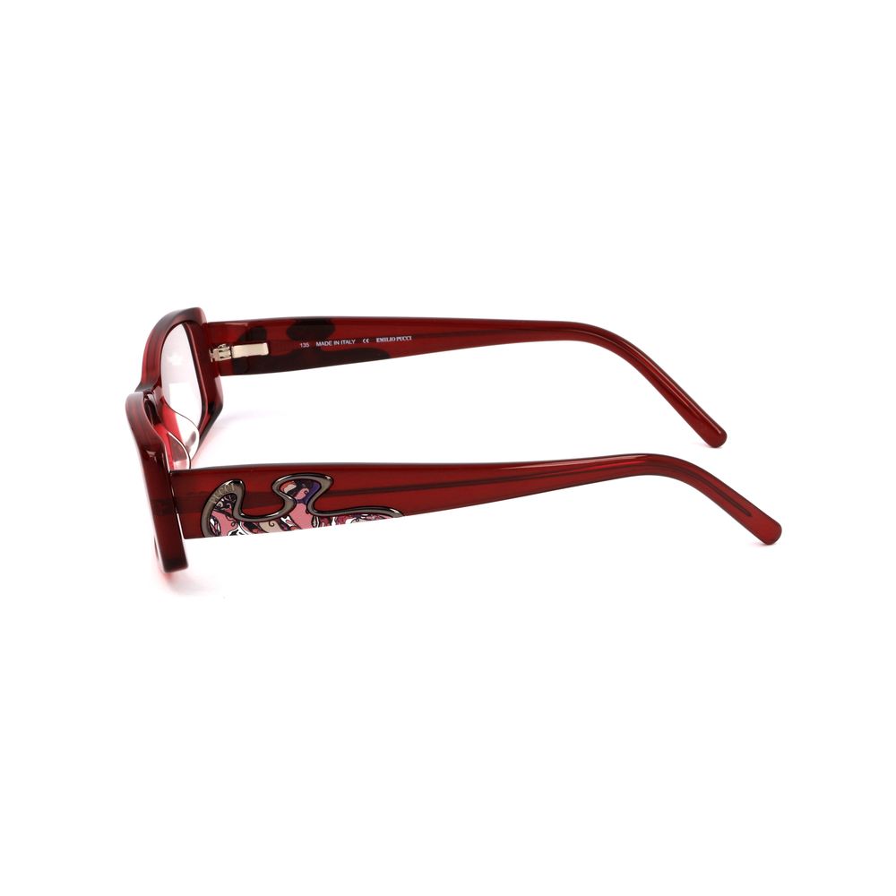 Emilio Pucci Red Plastic Frames by Emilio Pucci