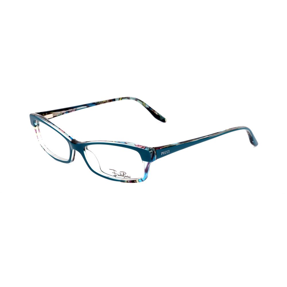 Emilio Pucci Blue Plastic Frames by Emilio Pucci