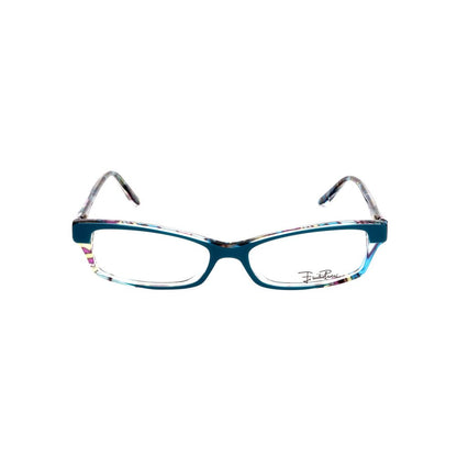 Emilio Pucci Blue Plastic Frames by Emilio Pucci