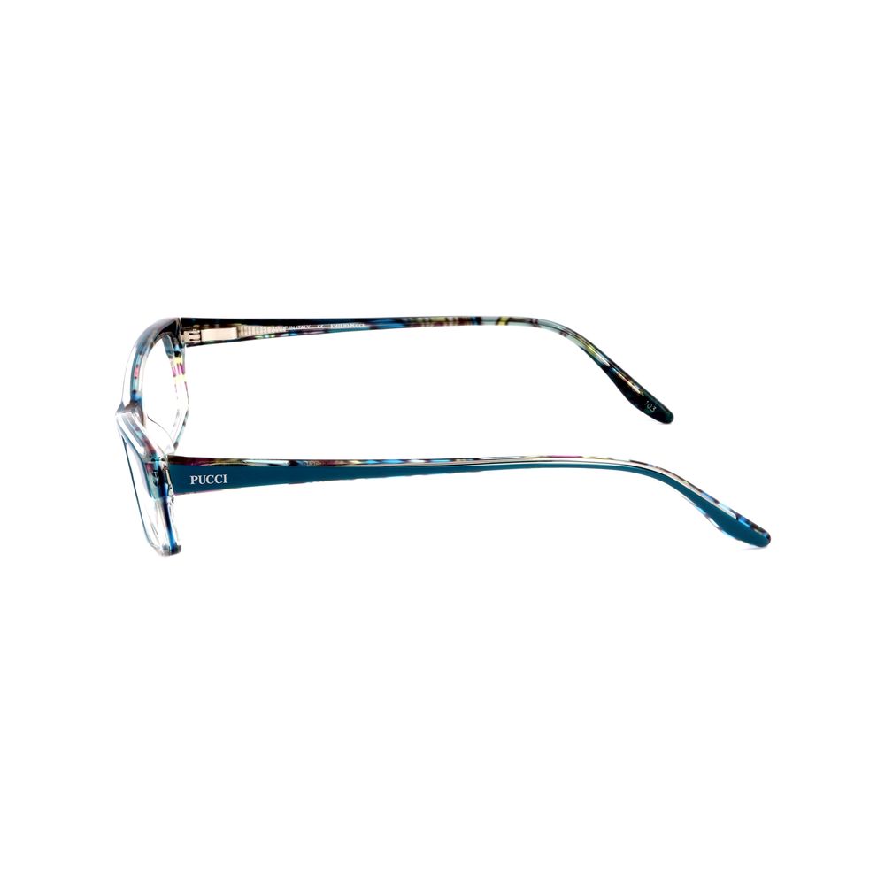Emilio Pucci Blue Plastic Frames by Emilio Pucci