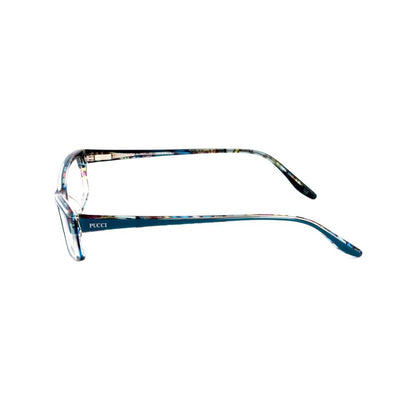 Emilio Pucci Blue Plastic Frames by Emilio Pucci