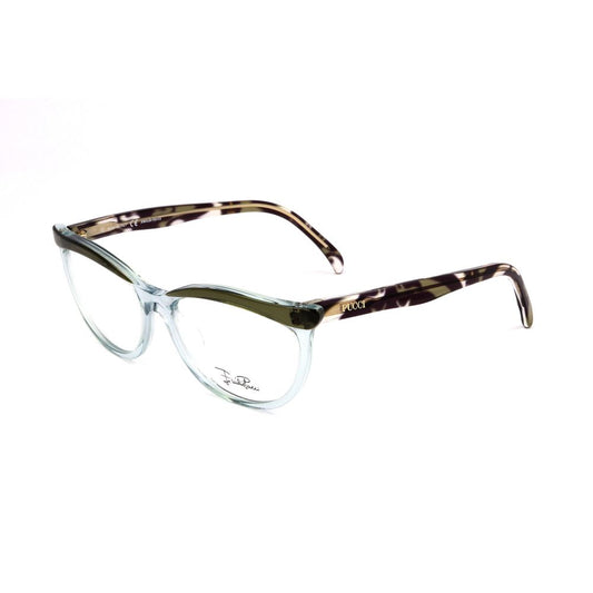 Emilio Pucci Green Plastic Frames by Emilio Pucci