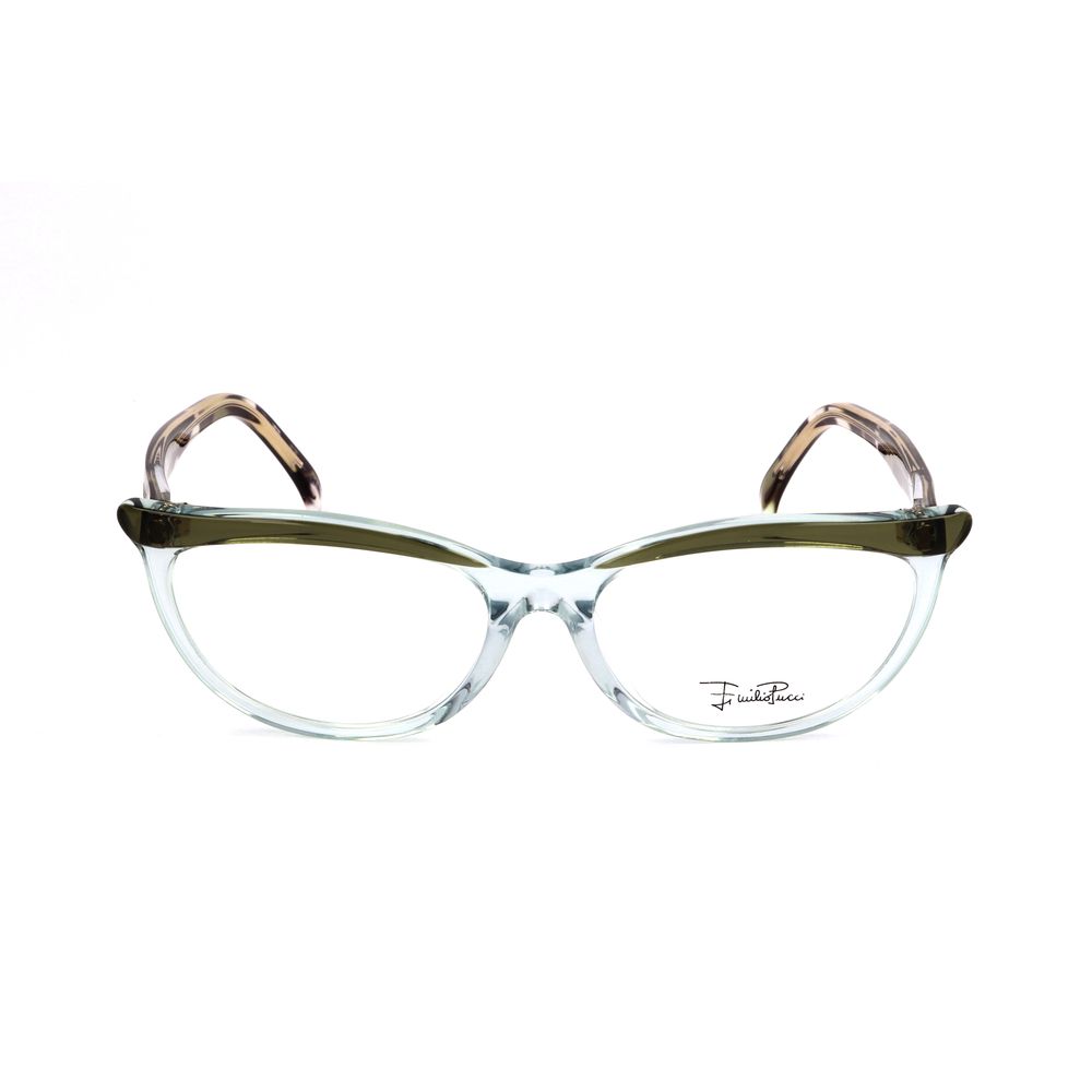 Emilio Pucci Green Plastic Frames by Emilio Pucci