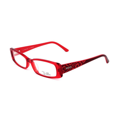 Emilio Pucci Red Plastic Frames by Emilio Pucci