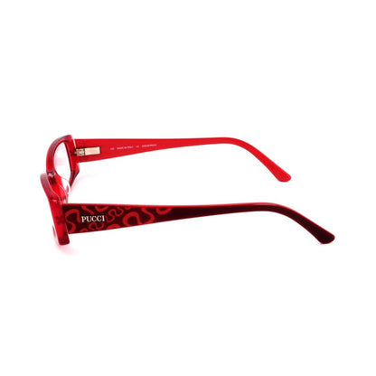 Emilio Pucci Red Plastic Frames by Emilio Pucci