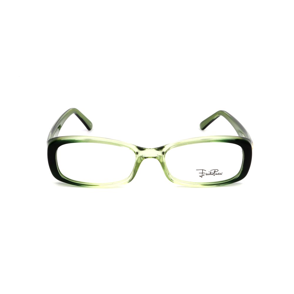 Emilio Pucci Green Plastic Frames by Emilio Pucci