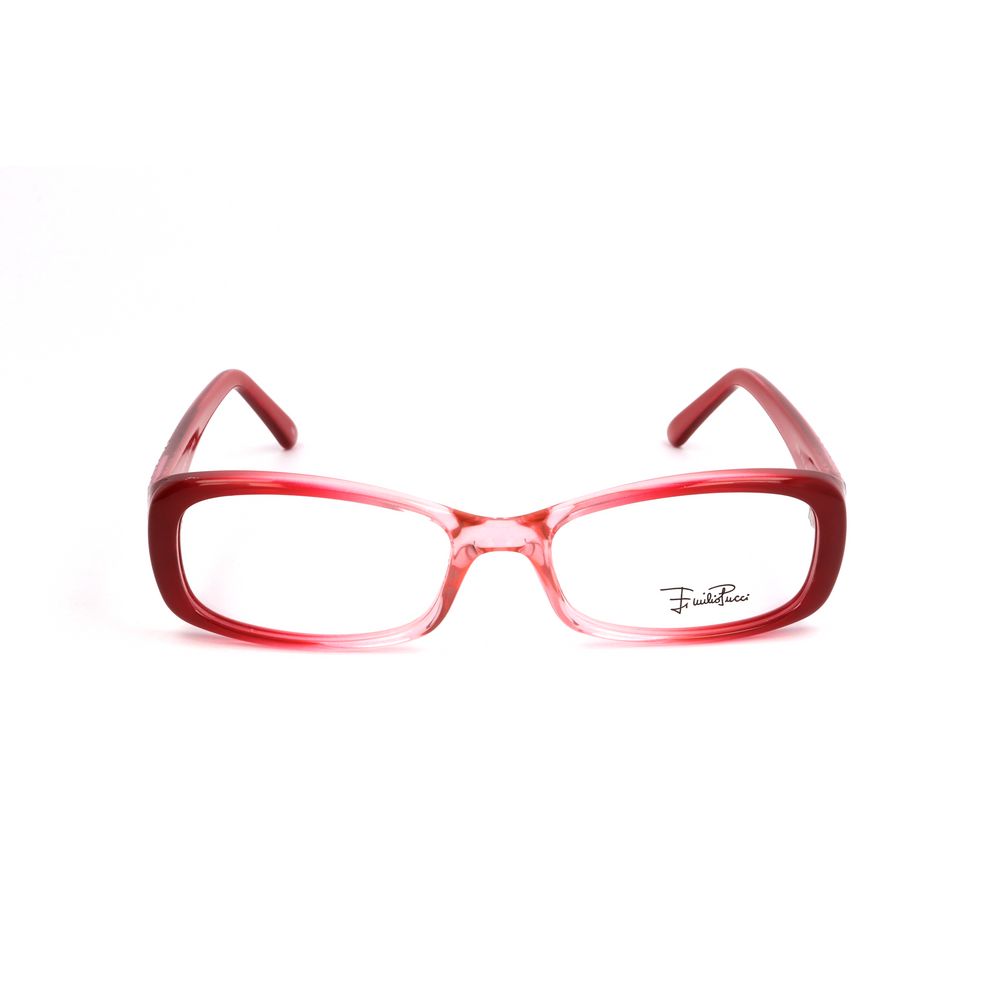 Emilio Pucci Red Plastic Frames by Emilio Pucci