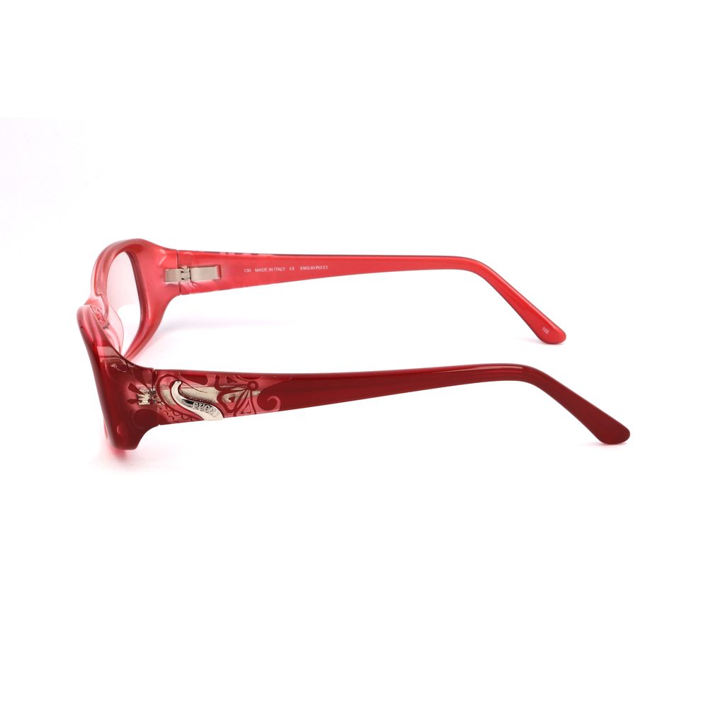 Emilio Pucci Red Plastic Frames by Emilio Pucci