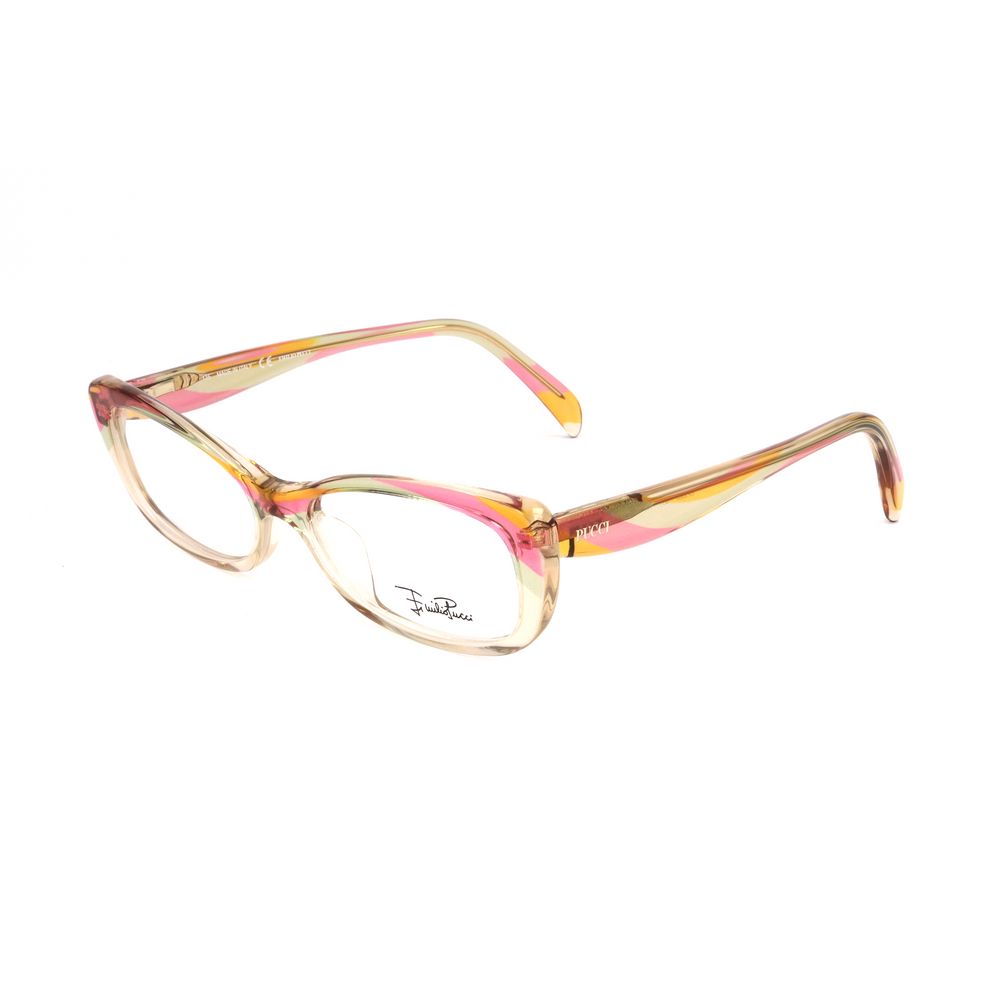 Emilio Pucci Multicolor Plastic Frames by Emilio Pucci