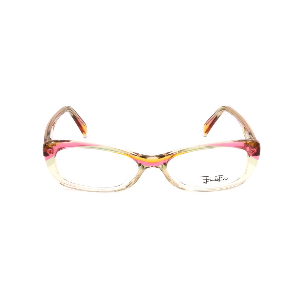 Emilio Pucci Multicolor Plastic Frames by Emilio Pucci
