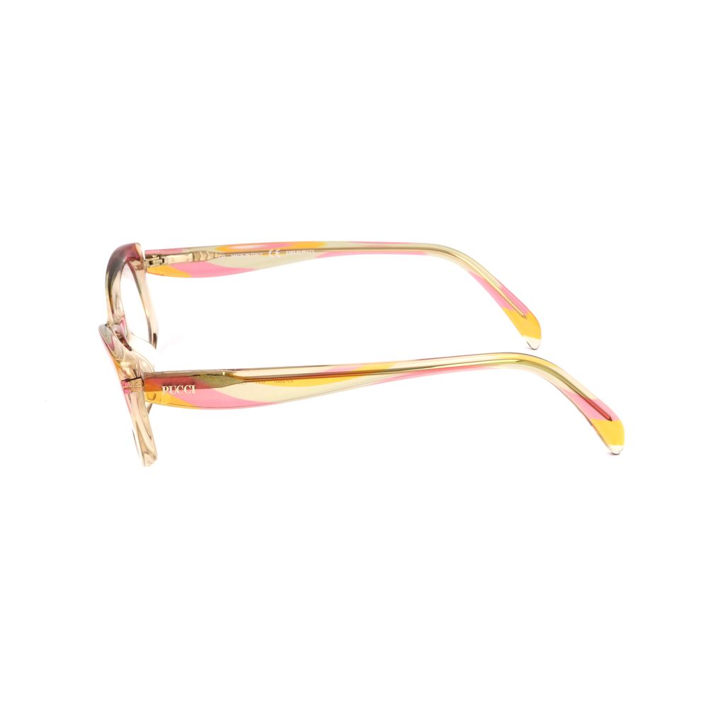 Emilio Pucci Multicolor Plastic Frames by Emilio Pucci