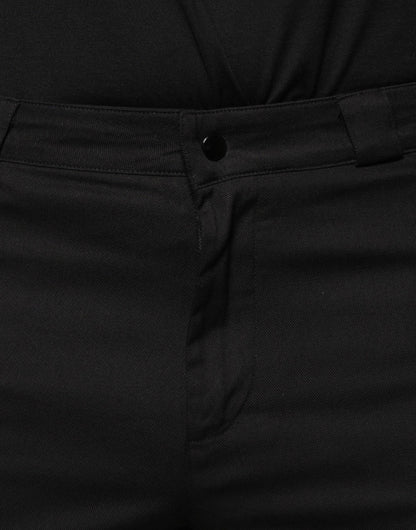 Dolce & Gabbana Multicolor Stripe Skinny Cotton Pants by Dolce & Gabbana
