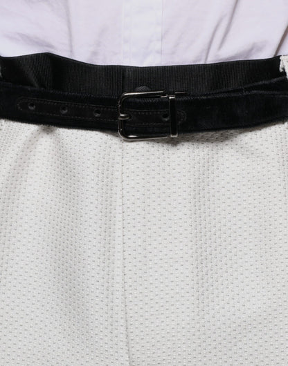 Dolce & Gabbana White Polyester Formal Dress Pants by Dolce & Gabbana